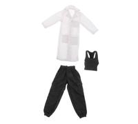 wisoolkic 1/12 Long Sleeved Vest Figure Costume Elegant Action Figure Suit Fit For 6 Inch Dolls Made Cloth 1/12 Scale Female Action Clothes Set Are Designed To Fit For 6inch Dolls Accessory.