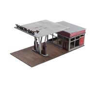 wisoolkic 164 172 Scale Model Station Kits Unfinished Wooden Building Models Encourages Hands On Creativity And Fun 1/72 164 Building Models House Diorama Scene