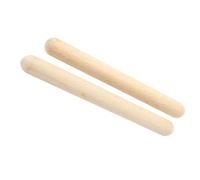 wisoolkic 2pcs/set Musical Percussion Instrument Classical Wood Claves For Easy Play Lightweight And Portable Easy To Play