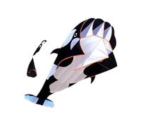 wisoolkic 3D Kite Large Dolphin Dolphin Flying Kites Soft Fly Higher With Extra Long Lightweight Durable Fun Beautiful And Classic. Flying Kites Is Very Suitable For In Open Areas