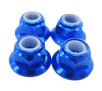 wisoolkic 4piece RC Car Style And Exquisite Workmanship Wheel Lock Nut For 1/10 WLtoys K949 Style And Exquisite Workmanship.100, dark blue