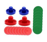 wisoolkic Air Hockey Paddles Standard Small Size For Kids Easy To Hold With Comfortable Grip For Ultimate Gaming Experience Arcade Indoor Family Games Equipment Sports Party , Style A