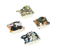 wisoolkic Alloy PP Tank Model Home Household Table High Simulation Miniature Tanks Gift For Collectors And Kids Model Toys Tank Kit 1/76 Panther Type Simulation