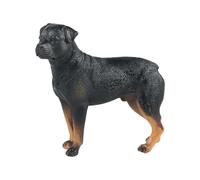 wisoolkic Animals Figurine Dog Figurines Playset Durable Animal Models Imagination Garden Unique Decoration Science Educational Action Figures Collection, Rottweiler