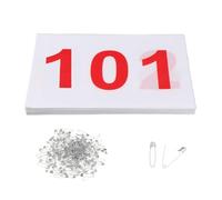 wisoolkic Bib Numbers Runner Bibs Sports Bibs Excellent Choice For Events And Track Competitions Set Of Race Is For Various Sporting Events Such As School Sports Day, 101 to 200