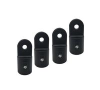 wisoolkic Boat Bimini Top Fittings Round Inside Eye End Cap Nylon is Water Resistant Lightweight Cap Outdoor Conditions Lightweight Round Inside Eye End for 7/8” Tube