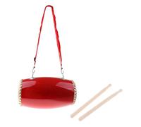 wisoolkic Chinese Waist Drum Tambourine Musical Gifts Gift For Percussion Enthusiasts Kids Early Learning Percussion Musical Instrument Traditional Drums Dragon Drum Drums