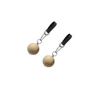 wisoolkic Climbing Rock Hold Training Ball Grip Strength And Forearm Muscles With Reliable Non-Slip For Efficient Workouts Arm Back Muscle Training Straps Climbing Ball, 1 Pair, Dia 6cm