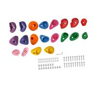 wisoolkic Climbing Stones Toys Indoor Outdoor Games Offer Engaging Ways To Develop Agility And Flexibility While Having Fun At Home Or Outside Rock Wall Holds Hand Feet Hold Grip Kits Kids Toy