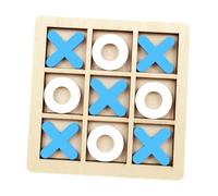 wisoolkic Creative Educational Puzzle Game Offering Kids Engaging Experiences With Classic Chess Board Game Dynamics Intelligent Puzzle Educational Brain Teasers, blue and white, 9.8x9.8x0.5cm