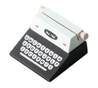 wisoolkic Creative Typewriter 1 12 Doll House Accessories Mini Typewriter Figurines Essential Additions To Any Miniature Collection 1/12 Dollhouse Simulation Pretend Play