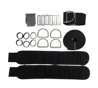 wisoolkic Diver Tank Air Cylinder Holder Belt Crotch Strap With Padded Shoulder Strap Pads And Heavy Duty Components Scuba Dive Backplate Harness Webbing Snorkeling Wight Belt