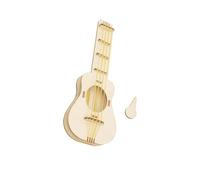 wisoolkic DIY Bass Educational DIY Toy Science Guitar Instrument Discovering Music Skills Through Creative Assembly Projects Crafts Learning Education Playset