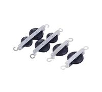 wisoolkic DIY Experiment Science Toys Learning Encouraging Curious Minds To Understand Everyday Physics Physics Lab Equipment Contains 2 Single Pulleys Pulley Blocks Set Experiment Demonstrator