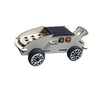 wisoolkic DIY Solar Powered Car Kits Fun Educational Toy To Inspire Curiosity About Physics For Kids Learning Activities DIY Model Educational Technology Learning Toys