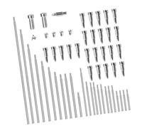 wisoolkic Durable Saxophone Sax Key Guard Screws Complete Set Of Alto Repair Parts Replacement For Woodwind Saxophone Sax Neck Tightening Screws Woodwind Instrument Accessories