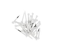 wisoolkic Easy To Insert Golf Tees With Unbreakable Stability Stability For Various Driving Ranges And Golf Courses Limit Position Tees Sturdy Accessories, White and Black, 6.9cm