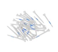 wisoolkic Easy To Insert Golf Tees With Unbreakable Stability Stability For Various Driving Ranges And Golf Courses Limit Position Tees Sturdy Accessories, White and Blue, 83cm