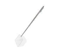 wisoolkic Fish Netting Catfish Pond Kayak Bass Carp Fishing Made Solid Telescoping Pole Handle Lightweight For Ultimate Fishing Nets Fish Freshwater Saltwater Kids Trout, White, Square 13x6.5x1.2cm