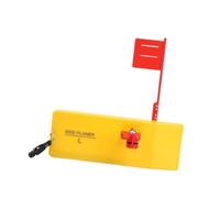 wisoolkic Fishing Planer Board Efficient Boat Fishing Side Planer Board Offshore Quick Grip Snap Release Quick Release Inline Clip Inline Side Clip Angling, Left, 24.5 cmx9 cm