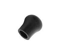 wisoolkic Fishing Rod Butt End Cap Replacement Accessory Easy To Install Lightweight PVC Fishing Gear Tail Cap Can Wrap Some Tape To Thicker And Put On.If Is Smaller, Black, Inner Diameter 15mm