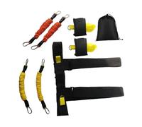 wisoolkic Fitness Resistance Bands Set Boosting Agility Enhancing Strength Training Boxing Workout Equipment These Vertical Resistance Bands Are Improving Power And Movement In Vertical Jumps