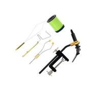 wisoolkic Fly Tying Device Reliable Fly Tying Tools Set Designed for Beginners and Professionals Pursuing Fishing Excellence Bobbin Thread Holder Bobbin Holder, Green