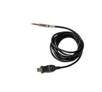 wisoolkic Guitar Bass To USB Link Cable Suitable For Recording Digital Music Works Easy Plug And Play Just Plug In Or Microphones USB Link Connection Instrument Cable