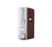 wisoolkic Guitar Metronome Mechanical Adjustable Piano Acoustic Metronomes 60-208 Beat Rhythm Training Parts for Beginners, Wine Red