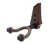 wisoolkic Guitar Wall Mount Hanger Instrument Holder Durable Metal Hook Strong Support System For All String Guitar Hook Metal Display Stand, Black Brown, Type
