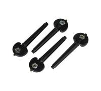 wisoolkic Handcrafted Cello Pegs Cello Tuning Pegs Parts Easy Installation Providing Comfortable Grip While Playing Musical String Shaft String Adjuster