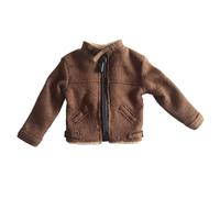 wisoolkic Handmade Doll Clothes Dress Up Accessory Jacket Exclusive Item for 1/12 Scale Figures Fine Workmanship and Realistic Fashion Men Figures Jacket 6 Inch Action Figure