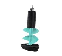 wisoolkic Ice Drill Auger User Friendly Ice Fishing Equipment Engineered to Combine Efficiency with Comfort for Winter Activities Oceans Sea Fishing Lakes, Blue, 50cm