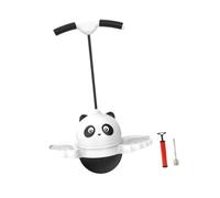 wisoolkic Jump Board Funny Playground Fitness Workout Pogo Ball Strong Grip Exercise Balance Training High Jump Experience Balance Board High Exercise Ability, White, 38x80cm