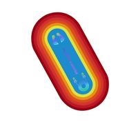 wisoolkic Jump Rope Mat Rope For Women Men Thick Jump Pad Dancing Pilates Yoga Mat Non Slip Home Gym Skipping Anti Skid Shock Absorption Pilates Workout Dancing Ropes Floor Cushion