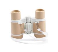 wisoolkic Kids Binoculars Engaging Learning Tool Bird Watching Outdoor Experience Lightweight Portable Adventure Telescope Outside Toys Telescope For Bird Watching Travel, light coffee, 8.8x11x4cm