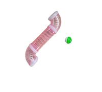 wisoolkic Kids PiPe Toy Activity Parts Learning Pipe Educational Items Foster Creativity And Problem Solving While Playing Busy Board Diy Parts IY Materials For Parents , Pink , 30cm