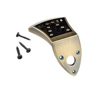 wisoolkic Mandolin Guitar Tailpiece Mandolin Musical Part Reliable Replacement Tailpiece Metal Triangle Simple Installation 8 String Arched Top With Screw