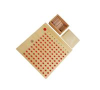 wisoolkic Math Educational Toys Addition Subtraction Board Designed To Lay Strong Foundation In Mathematics At Home Baby Early Wood Math Teaching Aids Bead Boxed