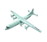 wisoolkic Miniature Tanks Aircraft Model 4D Armored Plane Aviation Model Quick Easy Assembly Fun Brain Teaser Puzzle Game Armoured Reconnaissance Aviation Collection, Transport Plane, 16x17.4x4cm
