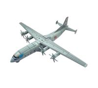 wisoolkic Miniature Tanks Aircraft Model 4D Armored Plane Aviation Model Quick Easy Assembly Fun Brain Teaser Puzzle Game Armoured Reconnaissance Aviation Collection, 12 Transport Plane, 16x17.4x4cm