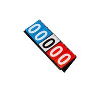 wisoolkic Portable Sports Scoreboard 4/5/6 Digit Flip Scoreboard Easy To Read Any Game Setting Multifunctional Sports 4/5/6 Digits Flip Score Board Is Various