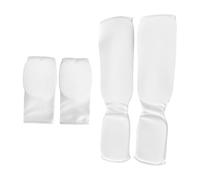 wisoolkic Pro-Level Shin Guard Kickboxing Martial Arts Muay Thai For Professional Fighters Training Protections Leg Pad Black Protective Gear Soft Sparring Leg Instep Protections Pads Guards