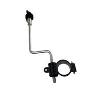 wisoolkic Professional Drum Rack Clamp Drum Accessories Clamp Holder Ensures Stability And Flexibility For Electronic Pads During Playing Extension Multifunctional Bracket, black, B
