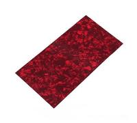 wisoolkic Red Tortoise Shell Celluloid Guitar Head Veneer Shell Sheet Old Guitar Head Veneer Now Dingy And Old Suitable For Many Uses As Jewelry Making