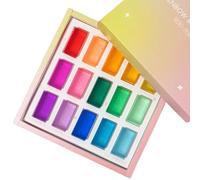 wisoolkic Sensory Building Blocks Rainbow Building Cubes Set For Color Learning And Stacking Fun For Kids Suitable For Children To Play. Light Shadow Stacking Toys Improve Color Sorting , 15 pcs