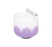 wisoolkic Singing Bowls Percussion Set 8 Inch Multicolored Drum Multipurpose Teaching Learning Musical Gear Long-lasting No Burrs, Purple
