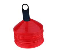 wisoolkic Sport Soccer Mini Disc Cones Boundary Marker Disc Saucer Cones High Visibility Training Equipment Set Of 50 Durable Discs Agility Training Mini