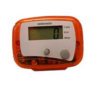 wisoolkic Step Walking Counters With LCD Display Digital Pedometers Track Steps Calorie Distance Outdoor Sports Portable Walk Men Women LCD Display Digital Pedometers Walking, red, 4.8x3.5x2.2cm