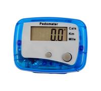wisoolkic Step Walking Counters With LCD Display Digital Pedometers Track Steps Calorie Distance Outdoor Sports Portable Walk Men Women LCD Display Digital Pedometers Walking, blue, 4.8x3.5x2.2cm